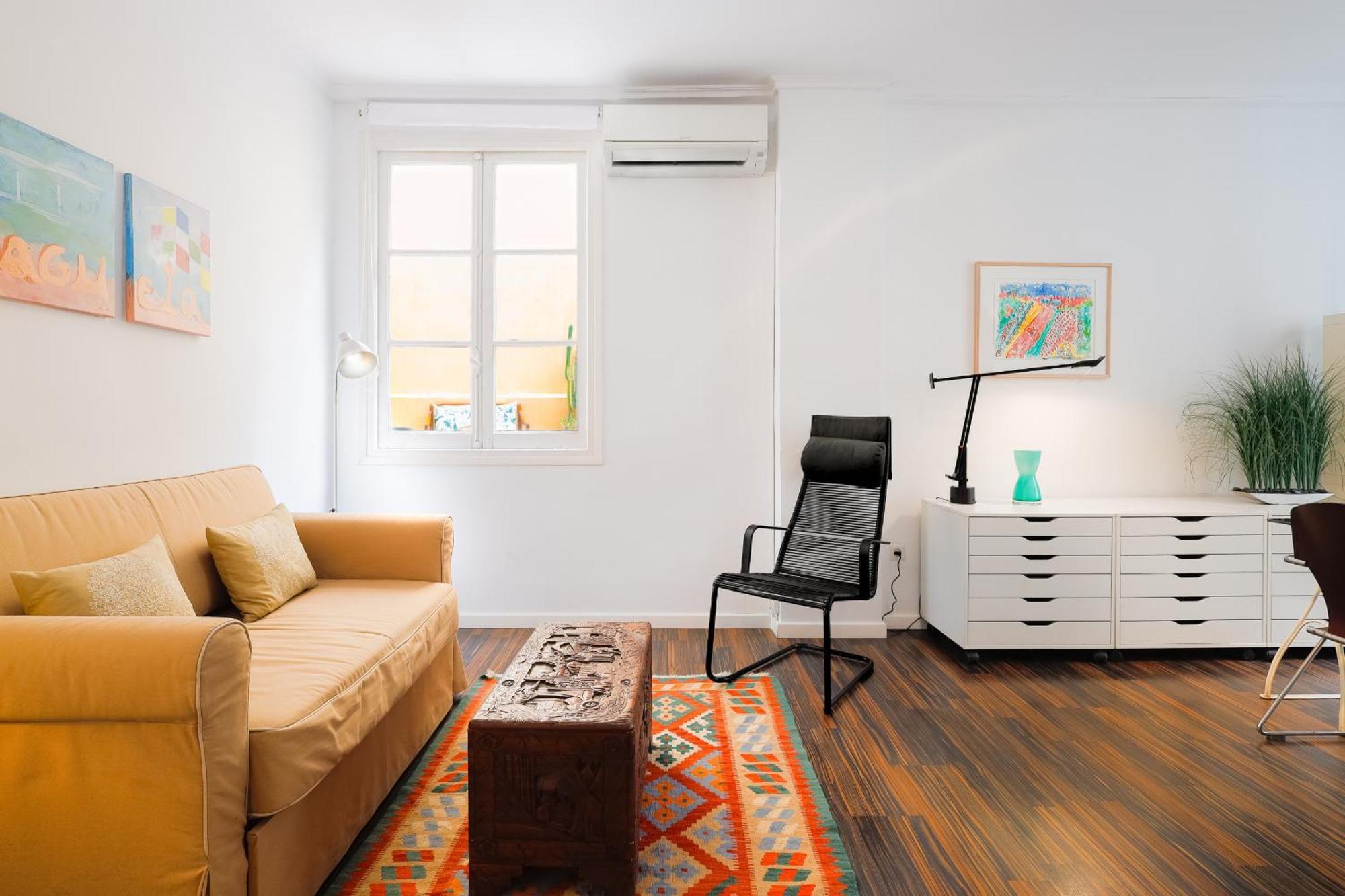 C92 - Rustic Two Bedrooms Apartment With Terrace Малага Экстерьер фото