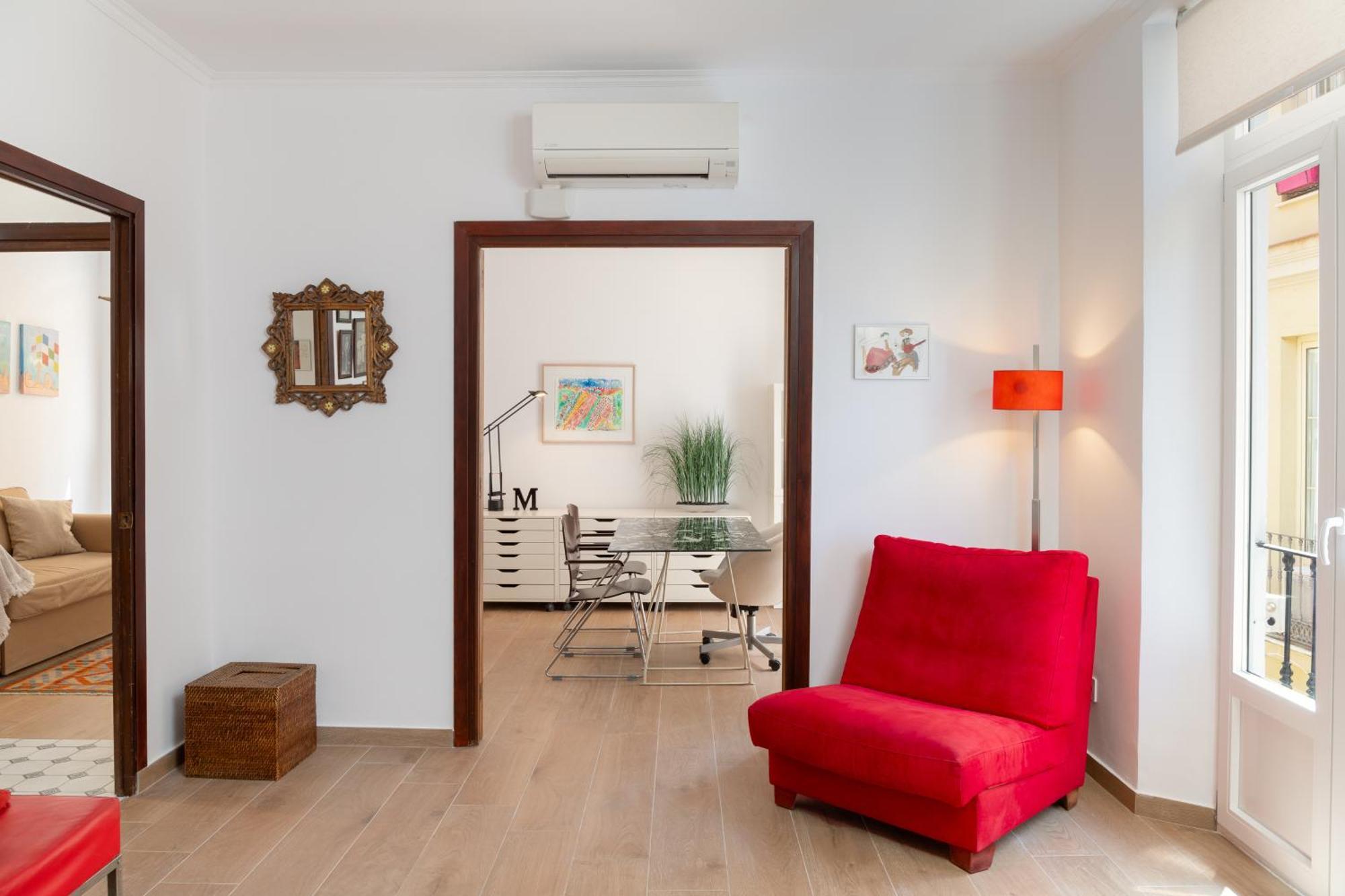 C92 - Rustic Two Bedrooms Apartment With Terrace Малага Экстерьер фото
