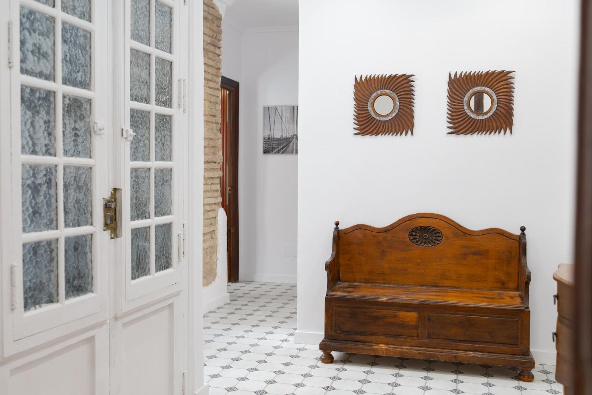 C92 - Rustic Two Bedrooms Apartment With Terrace Малага Экстерьер фото